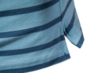Load image into Gallery viewer, Striped Embroidered Cotton Summer Polo
