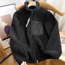 Load image into Gallery viewer, Warm Stand Collar Motorcycle Jacket
