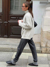 Load image into Gallery viewer, Soft Turtleneck Knit Pullover Sweater
