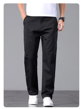 Load image into Gallery viewer, Stretch Cotton Straight Golf Trousers
