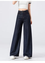 Load image into Gallery viewer, Women's Lightweight Wide Leg Straight-Leg Jeans Stylish and Comfortable Denim Pants for Effortless Fashion Summer Thin Trousers
