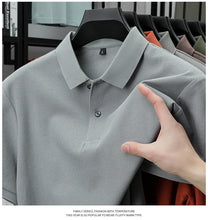 Load image into Gallery viewer, Men's 100% Cotton Polo Shirt - Summer Casual Breathable Tee,19 Colors,Ideal for Golf and Sports,Business Casual,Silk-Like Finish
