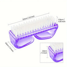 Load image into Gallery viewer, Nail Scrub Brush, Toenail Brush, Nail Brush, Toe Brush, Nail Brush, Hard Brush, Cleaning Brush, Dust Brush, Nail Art Tools, Plastic Consumables
