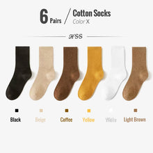 Load image into Gallery viewer, Combed Cotton Business Crew Socks
