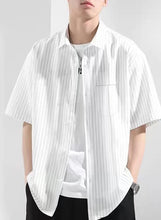 Load image into Gallery viewer, Classic Striped Summer Shirt Men
