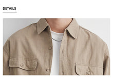 Load image into Gallery viewer, Vintage Cotton Workwear Shirt Men

