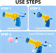 Load image into Gallery viewer, 21pcs/set cat playset: includes 1pc transmitter and 20pcs random color plush balls, perfect as an interactive toy for indoor cat
