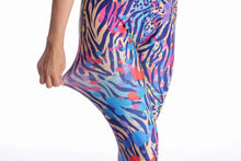 Load image into Gallery viewer, Women Leggings High Waist Cartoon Comic Beauty Print Trousers Soft Female Casual Elastic Pant
