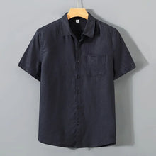 Load image into Gallery viewer, Solid Loose Short Sleeve Shirt
