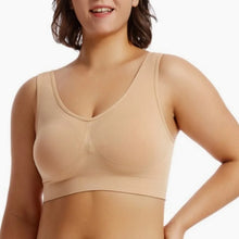 Load image into Gallery viewer, Seamless Sports Bras For Women Push-Up Bra Female Breathable Brassiere No Pads Bralette Solid Color Crop Top Sexy Lingerie S-5XL

