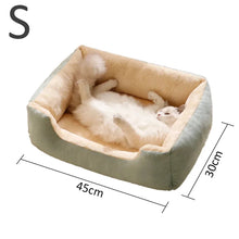 Load image into Gallery viewer, Bed for Cats Pet Products Cushions Kitten Goods Accessories Dog All Houses Supplies Things Accessory Habitats Basket House Beds
