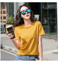 Load image into Gallery viewer, MRMT 2026 Brand New Women's Casual T-shirt White Pure Cotton Quality Short Sleeve Loose Women Fashion Tops Women T shirts Tees
