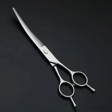 Load image into Gallery viewer, Pet Grooming Scissors Dog Hair Tool Set Professional Trimming Scissors Bent Scissors  Haircutting Pet Clippers
