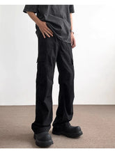 Load image into Gallery viewer, Pants Men's Trendy American Paratrooper Overalls Men's Summer Casual Handsome Outdoor Loose Straight

