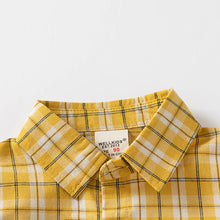 Load image into Gallery viewer, Classic Baby Plaid Cotton Shirt
