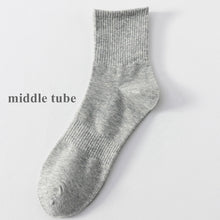 Load image into Gallery viewer, Plus Size Cotton Crew Socks
