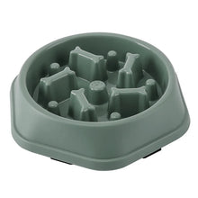 Load image into Gallery viewer, Pet Cat Dog Slow Food Bowl Fat Help Healthy Round Anti-choking Thickened And Non-slip Multiple Colors Shapes
