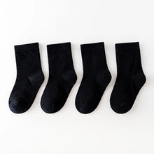 Load image into Gallery viewer, Preppy Stripe Kids Sock Set
