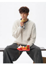 Load image into Gallery viewer, Korean Button Knit Pullover
