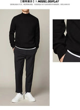 Load image into Gallery viewer, Mock Neck Slim Knit Sweater

