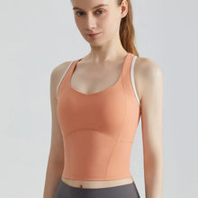 Load image into Gallery viewer, Sports Bra for Women, Shock-absorbing High-strength Breast Pad Integrated External Fitness Vest for Women
