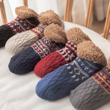 Load image into Gallery viewer, Plush Winter Home Floor Socks
