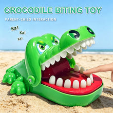 Load image into Gallery viewer, Crocodile Teeth Toys Alligator Biting Finger Dentist Classic Family Games Party Pranks Children's Lucky Game Decompression Toy
