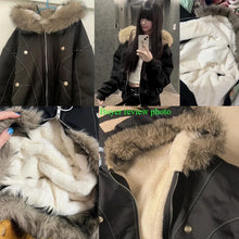 Load image into Gallery viewer, Faux Fur Hooded Parka
