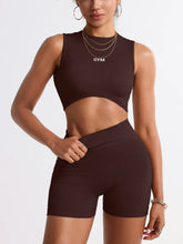 Load image into Gallery viewer, LEOSOXS 2pcs Seamless Yoga Set Gym Clothes Athletic Wear Yoga Suits Women Fitness Set Tracksuits Sports Bra Leggings Sportswear
