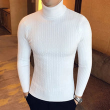 Load image into Gallery viewer, Slim Turtleneck Knit Pullover
