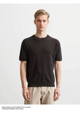 Load image into Gallery viewer, Knitted Smart Casual Tee Men

