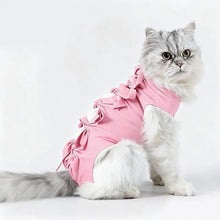 Load image into Gallery viewer, Pet Neutering Suit Cat Postoperative Recovery Clothes Anti-Licking Adjustable Wound Protective Clothing Pet Supplies
