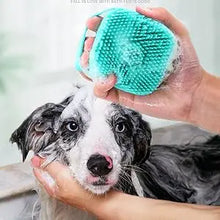 Load image into Gallery viewer, Blue Yellow Shampoo Dispenser Brush
