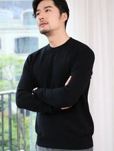 Load image into Gallery viewer, Thick Solid V-Neck Pullover
