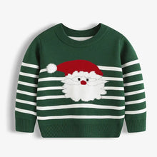 Load image into Gallery viewer, Winter Cartoon Knit Kids Pullover Sweater
