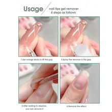 Load image into Gallery viewer, 100ml Solid Nail Tips Gel Remover Liquid Quick Softening Removal Press On Nails With Nutritional Oil Care Tools Manicure No Harm
