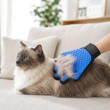 Load image into Gallery viewer, Pet Grooming Glove Cat Dog Deshedding Brush Hair Removal Massage Glove for Long Short Hair Pets
