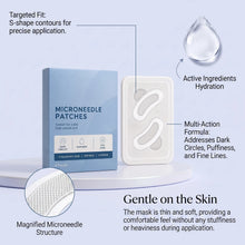 Load image into Gallery viewer, Men Gentle Hydrating Eye Patches, Soothe Tired Puffy Eyes, Moisturize Dry Under Eye Skin, Daily Eye Care for Men

