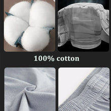 Load image into Gallery viewer, 100% Cotton Men Pajama Shorts Summer Solid Elastic Waist Short Pants Casual Breathable 3D Crotch Bottoms Sleepwear pijama hombre
