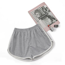 Load image into Gallery viewer, Women yoga Shorts Summer Outer Wear Mid-Waist Casual Loose Straight Pants Lady Stylish Thin Breathable Wide Leg Gym Short Pants
