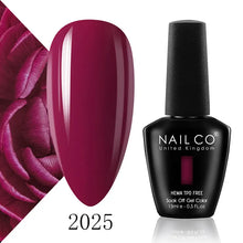 Load image into Gallery viewer, NAILCO 15ml Nail Gel Polish Semi Permanent UV Varnish Nails Art Gel Vernis Manicure TOP BASE Nails Products Supplies Equipment
