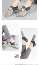 Load image into Gallery viewer, Grip Toe Yoga Socks Set

