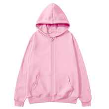 Load image into Gallery viewer, Men’s High Street Solid Zip-Up Hoodie
