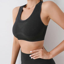 Load image into Gallery viewer, Women Seamless Yoga Set With Gym Shorts Sport Bras Brassiere Workout Tops And Fitness Leggings Clothing For Athletic Training
