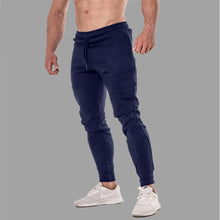 Load image into Gallery viewer, Fitness Muscle Gray Jogging Pants Solid Running Pants Men Sport Pencil Pants Men Cotton Soft Bodybuilding Joggers Gym Trousers
