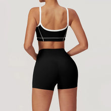 Load image into Gallery viewer, Yoga Set Women Sport Bra Gym Workout Legging High Waist Wide Flare Pant Fitness Sports Shorts Active Wear Suit

