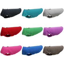 Load image into Gallery viewer, Warm Fleece Dogs Clothes Pet Dog Jacket Vest With D-Ring For Small Dog Cats Clothing French Bulldog Costumes Chihuahua Coat
