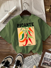 Load image into Gallery viewer, Picante Chillies Streetwear Cotton Tee

