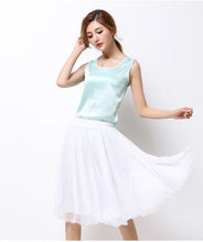 Load image into Gallery viewer, Silk Pleated High Waist Midi
