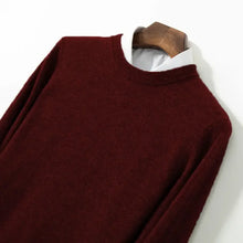 Load image into Gallery viewer, Thick Solid V-Neck Pullover
